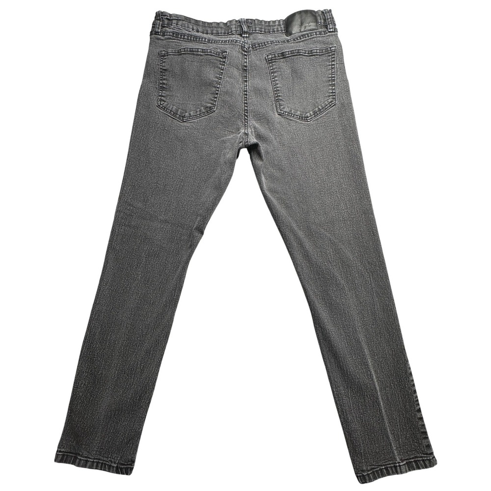 Weatherproof‎ Vintage Jeans Mens 36x34 Gray Slim Fit Stretch Eco-Comfort Denim